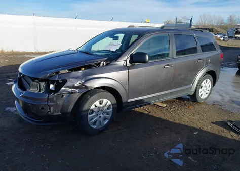 2020 Dodge Journey Se Value z USA, uszkodzony, nr VIN 3C4PDCAB6LT220593